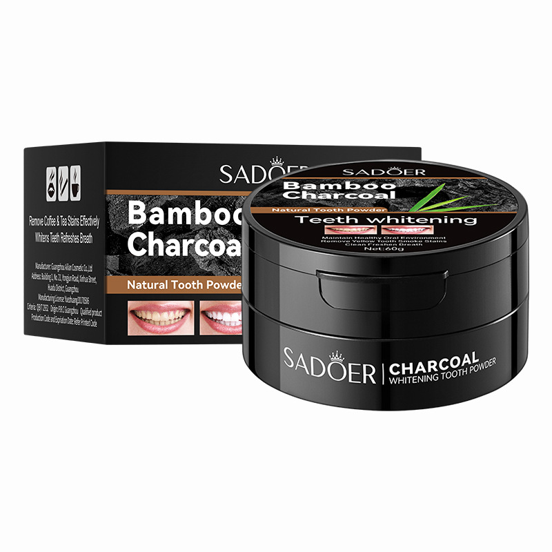 Whitening Powder Activated - Polvo para blanquear los dientes, 60g,