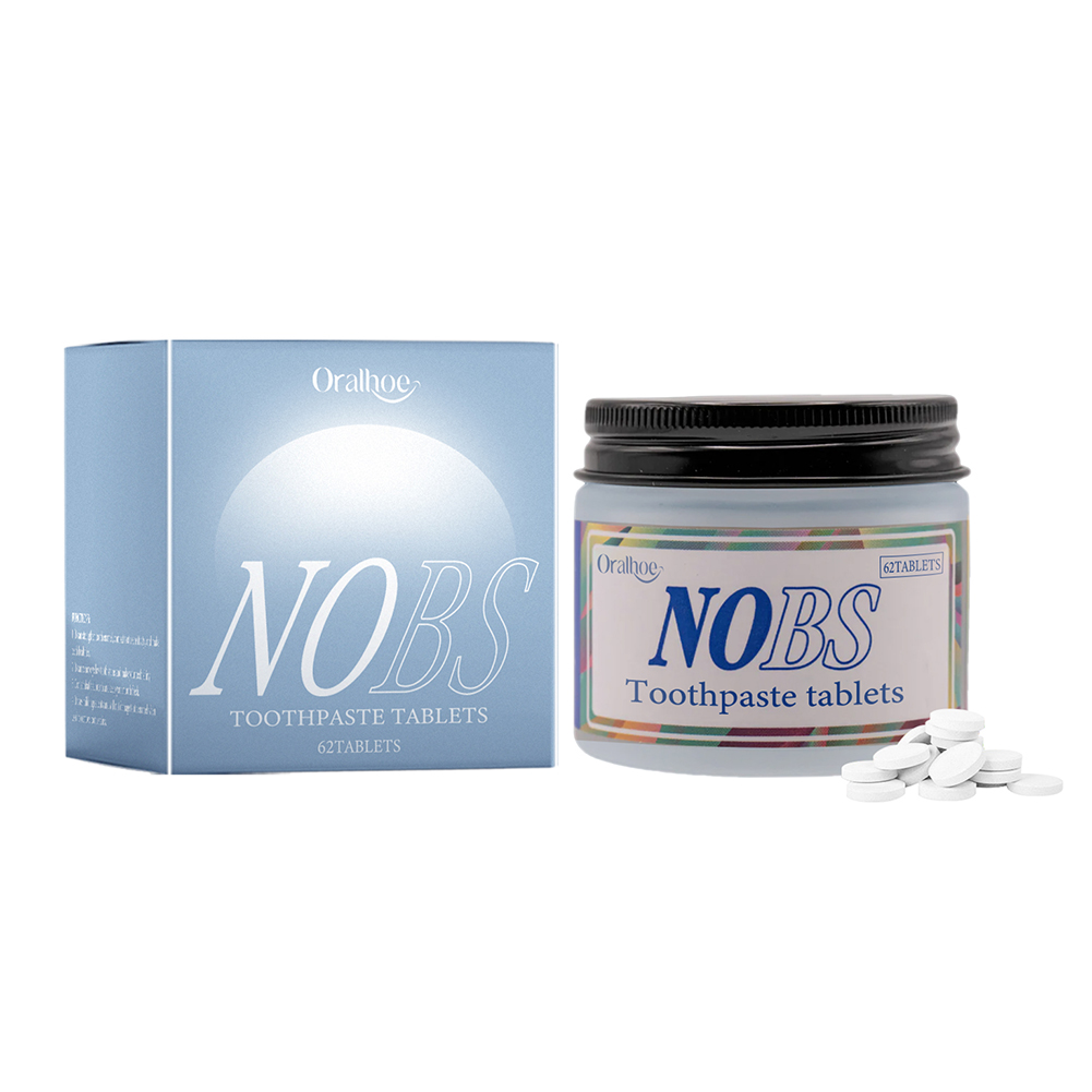 Teeth Whitening Oil Pulling - NOBS Comprimidos de pasta de dientes