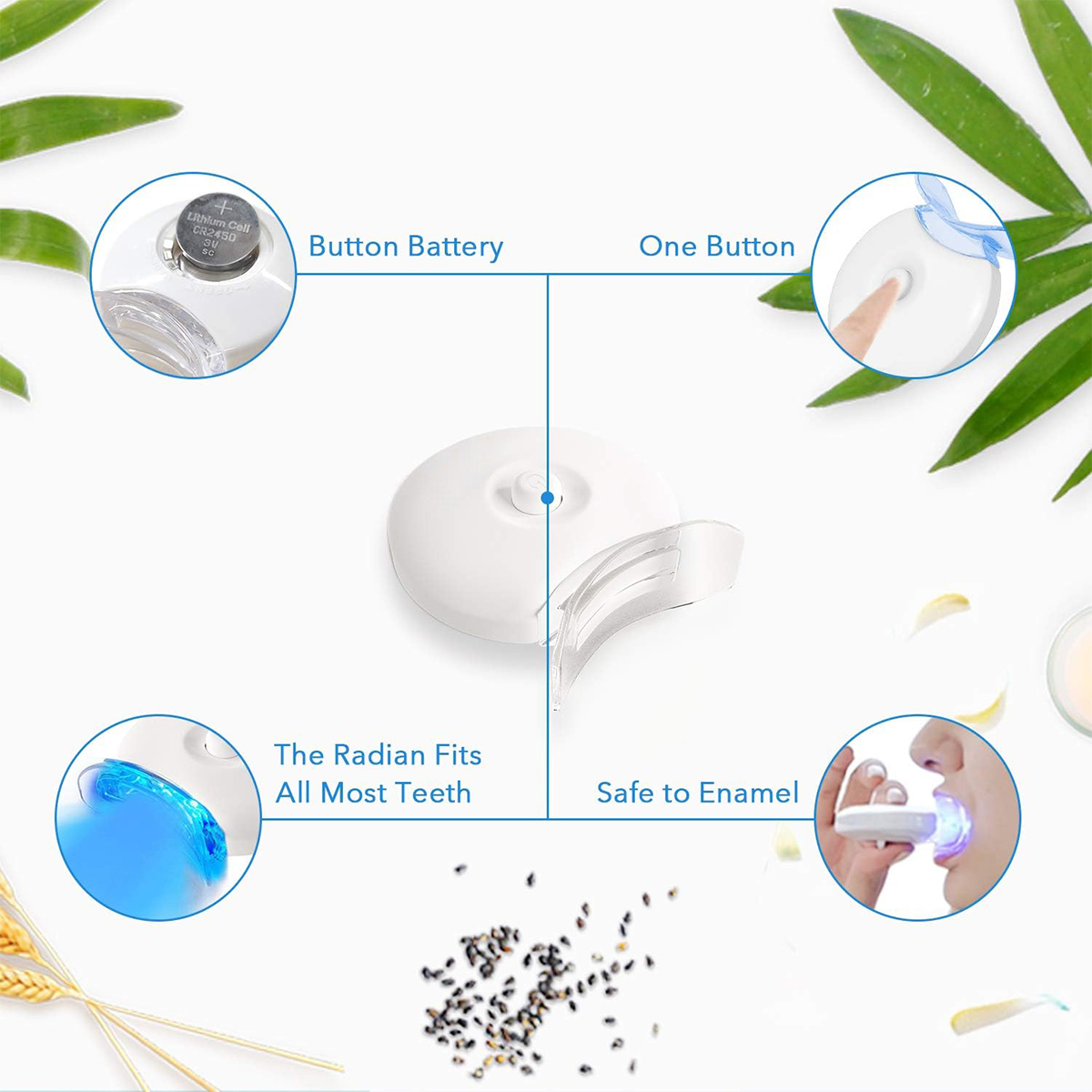 Kit de blanqueamiento dental:  - Teeth Whitening Remedies reseña y precio