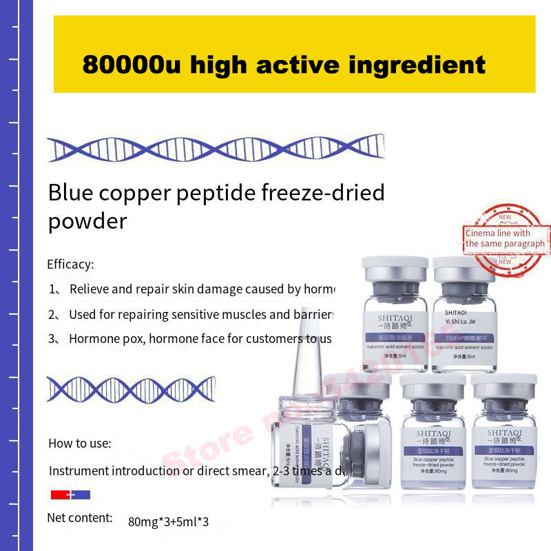 Péptido de Cobre Azul de Alta  - Whitening Powder Activated reseña y precio