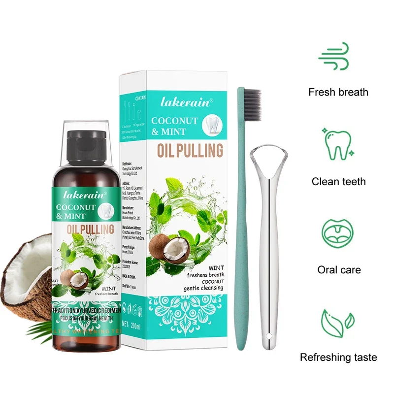 60/100/200/250ml Aceite de Coc - Teeth Whitening Oil Pulling reseña y precio