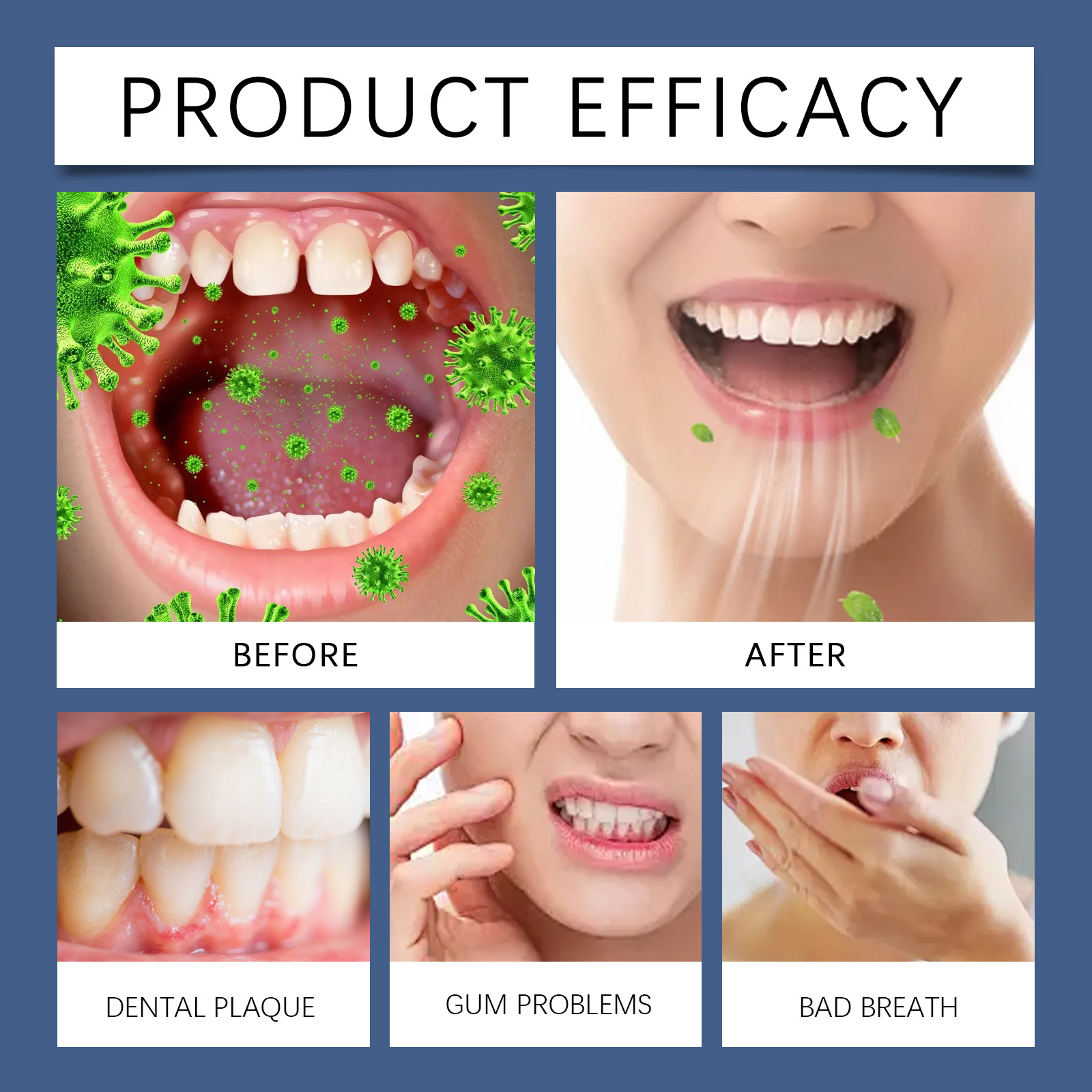 Enjuague bucal de aceite de co - Teeth Whitening Oil Pulling reseña y precio