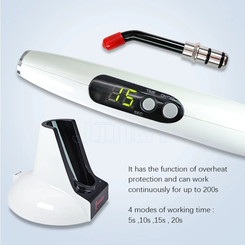 Luz de curado Dental pájaro ca - Whitening Teeth Machine reseña y precio