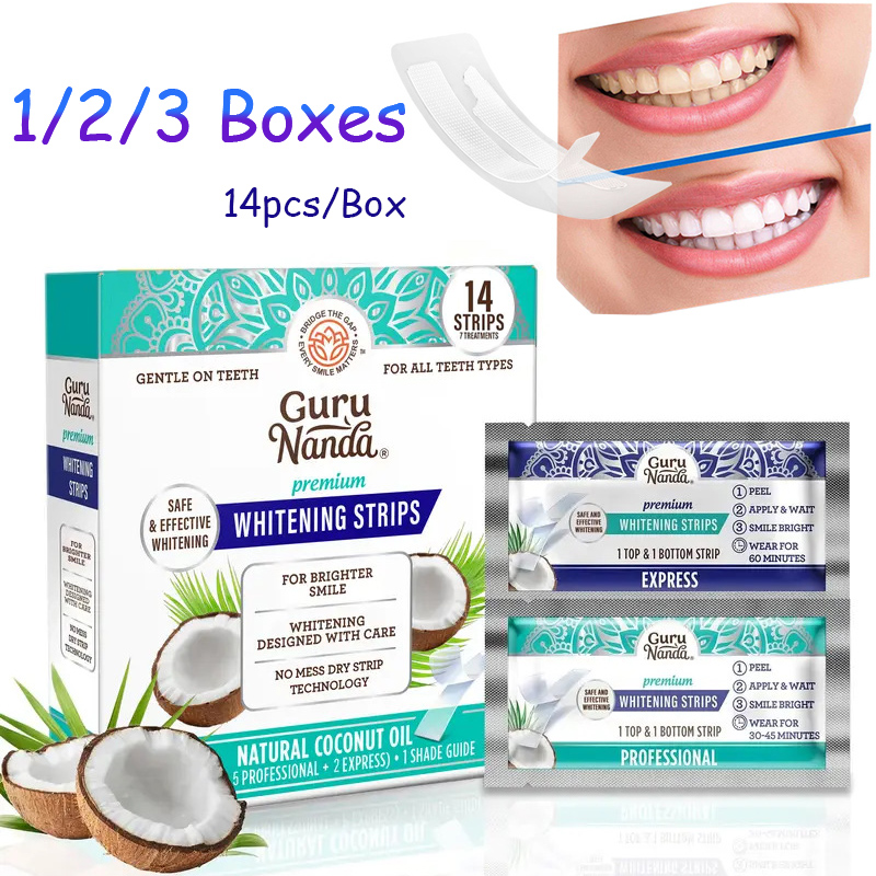 Tiras Blanqueadoras de Dientes - Teeth Whitening Oil Pulling reseña y precio