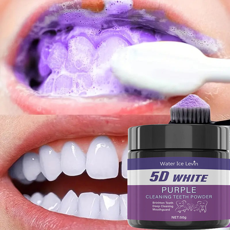 Polvo de dientes blancos 5D. F - Teeth Whitening Oil Pulling reseña y precio