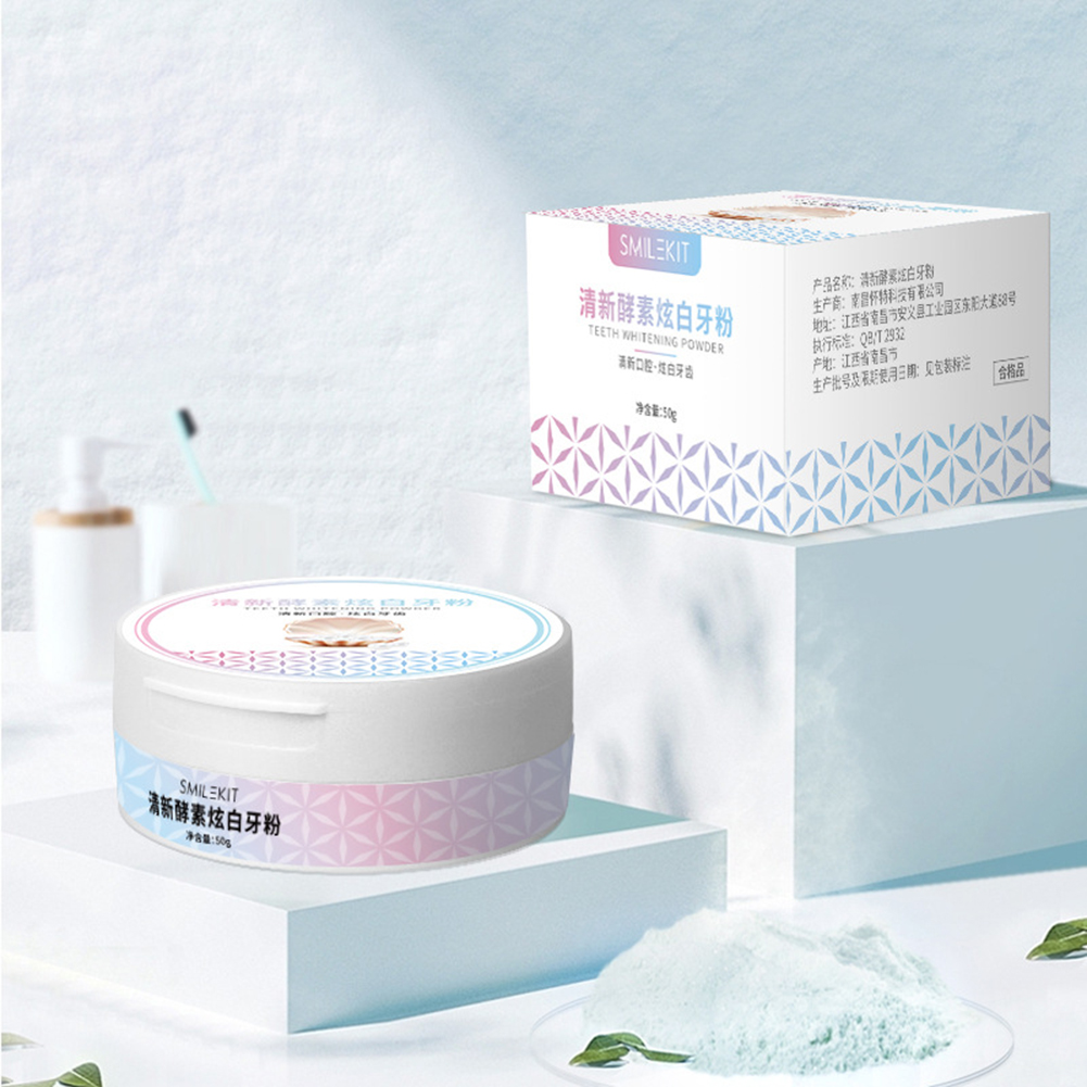 2 tipos de polvo blanqueador d - Whitening Powder Activated reseña y precio