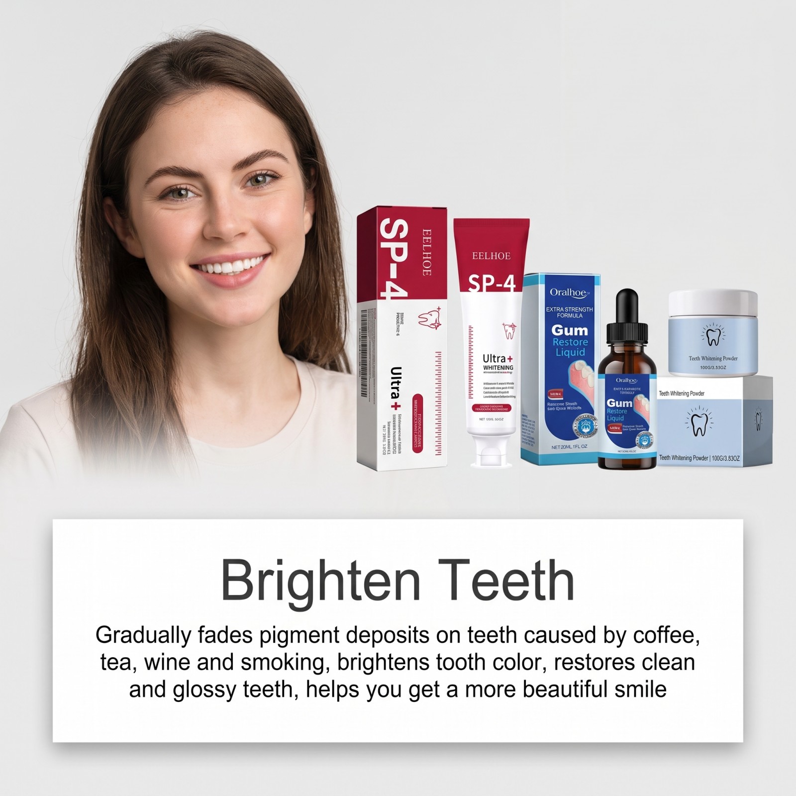Set de Cuidado Bucal, Pasta De - Teeth Whitening Remedies reseña y precio