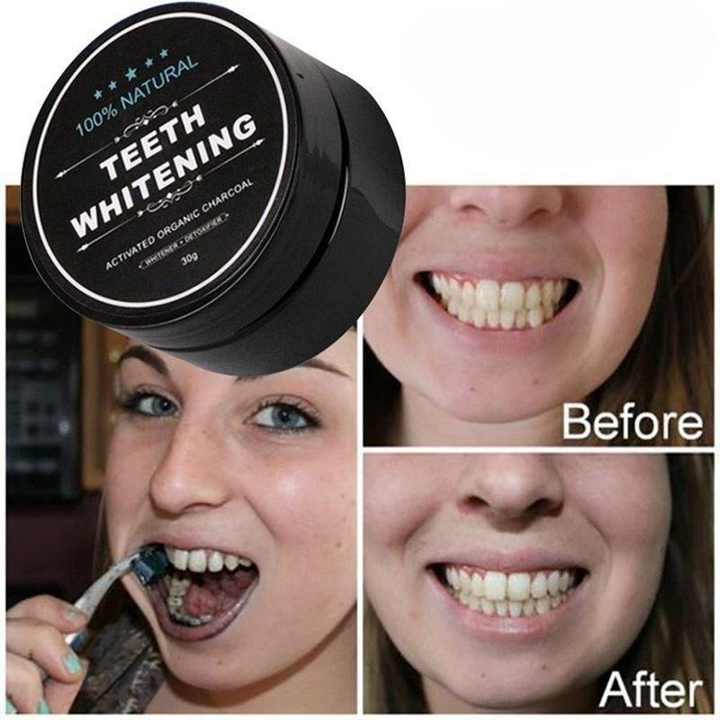 1 caja de polvo blanqueador de - Whitening Powder Activated reseña y precio