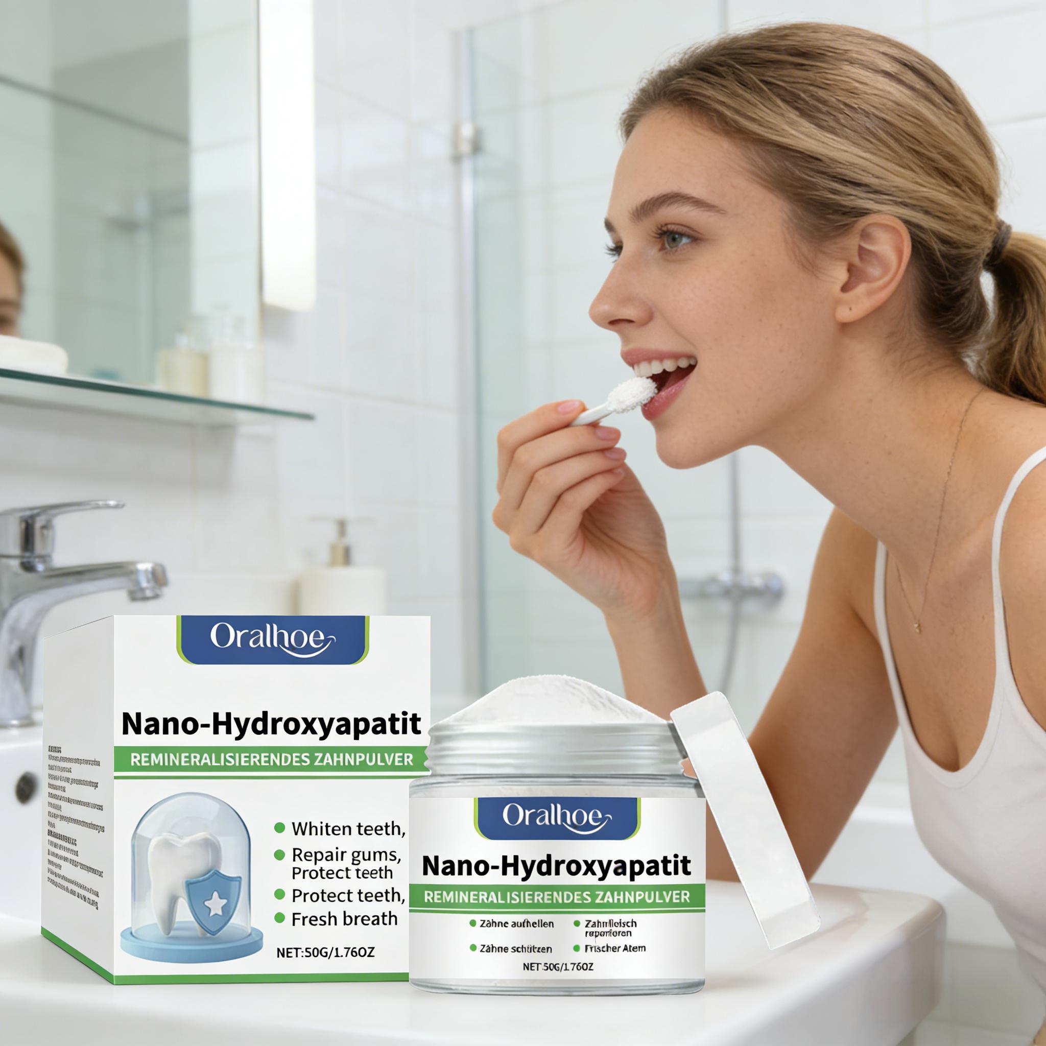 Polvo Dental Blanqueador Oralh - Teeth Whitening China reseña y precio
