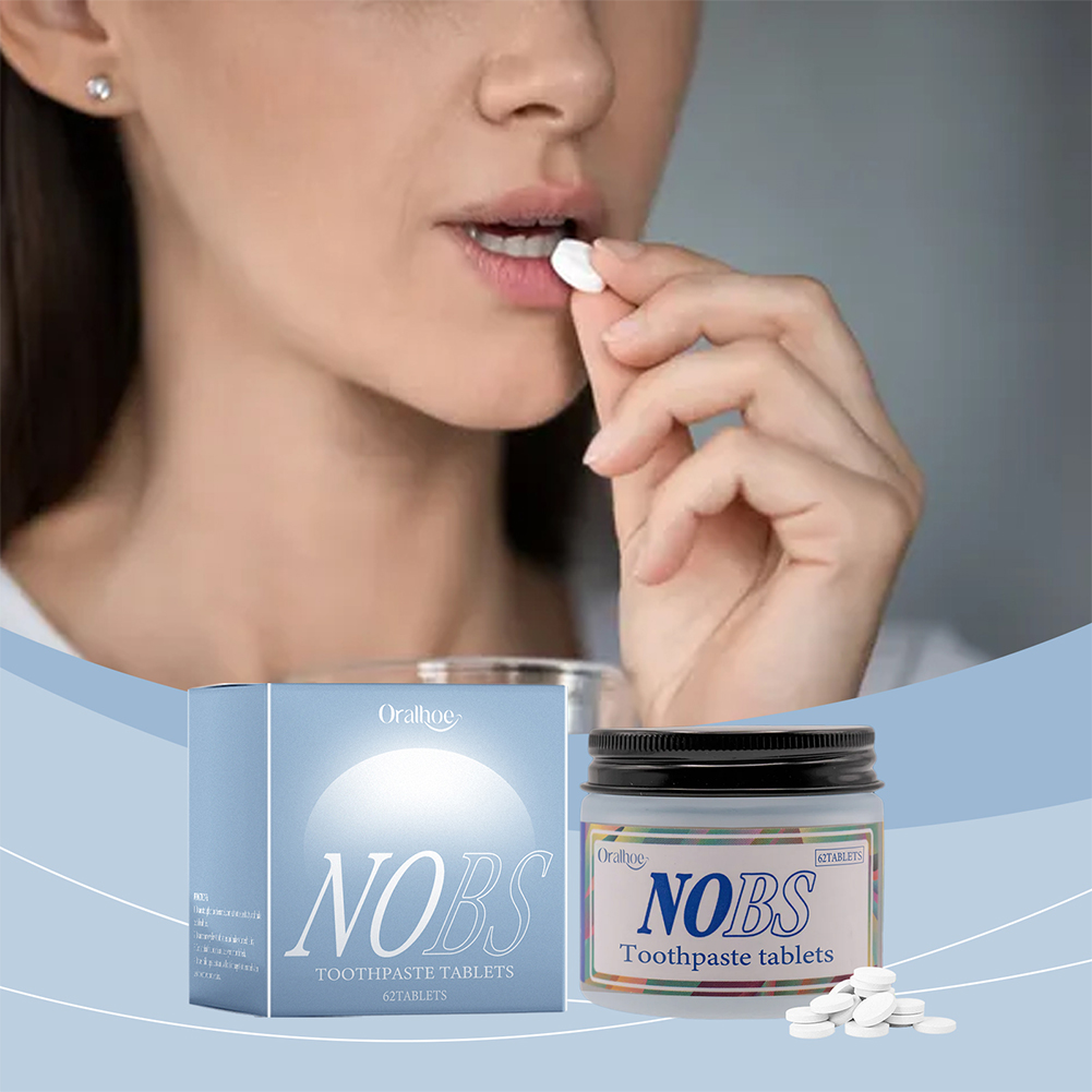 NOBS Comprimidos de pasta de d - Teeth Whitening Oil Pulling reseña y precio