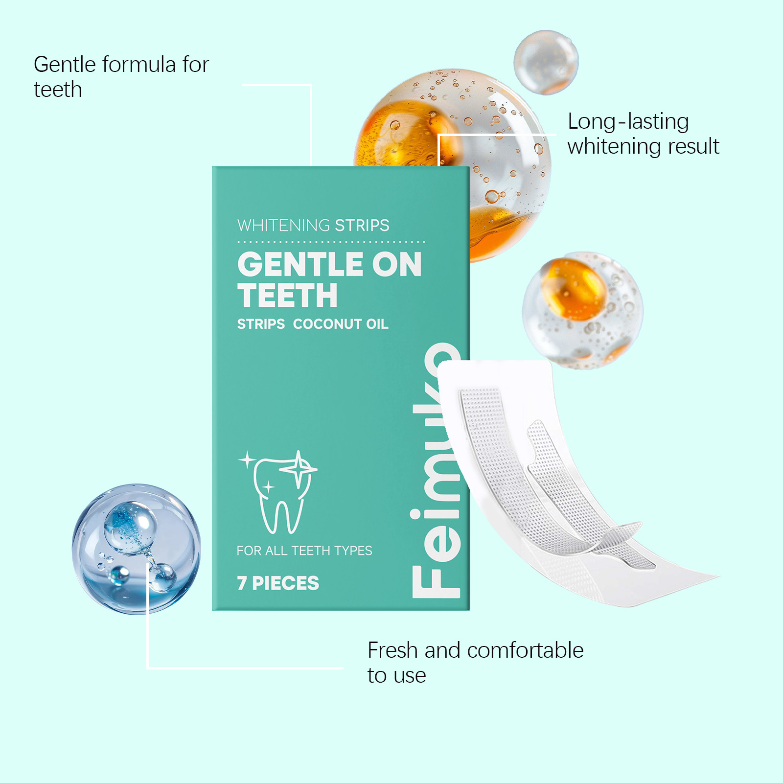 Tiras Blanqueadoras de Dientes - Teeth Whitening Oil Pulling reseña y precio