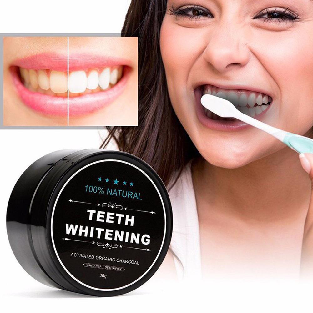 Polvo de carbón orgánico activ - Whitening Powder Activated reseña y precio