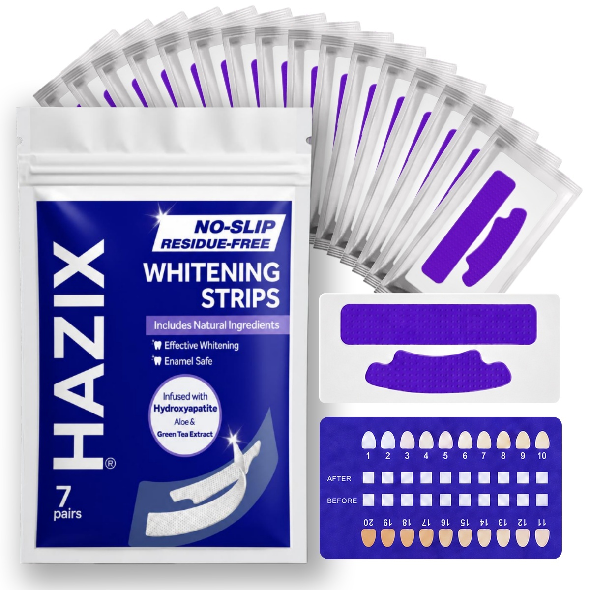 Tiras blanqueadoras de dientes - Teeth Whitening Oil Pulling reseña y precio