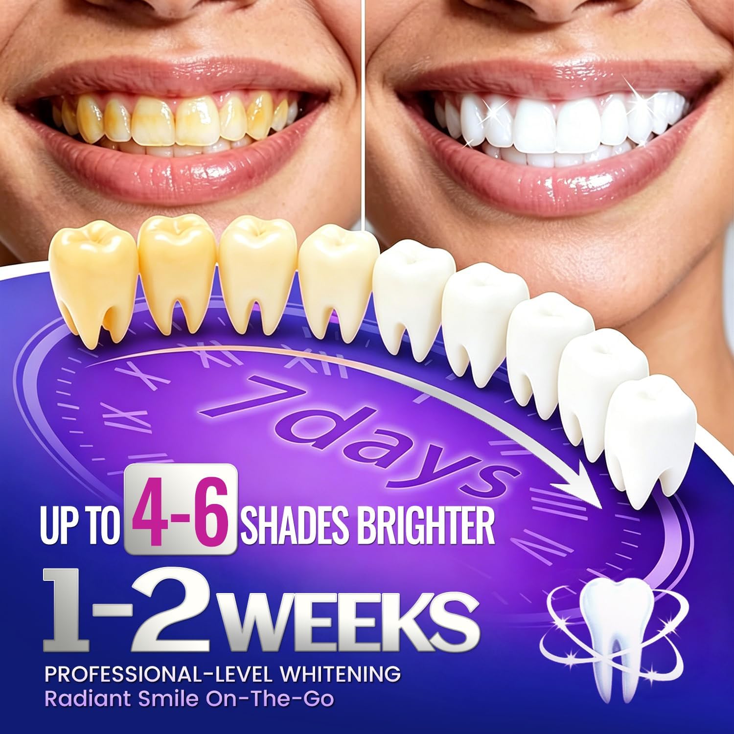 Tiras blanqueadoras de dientes - Teeth Whitening Oil Pulling reseña y precio